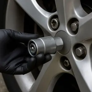 Instalación profesional de pernos de seguridad