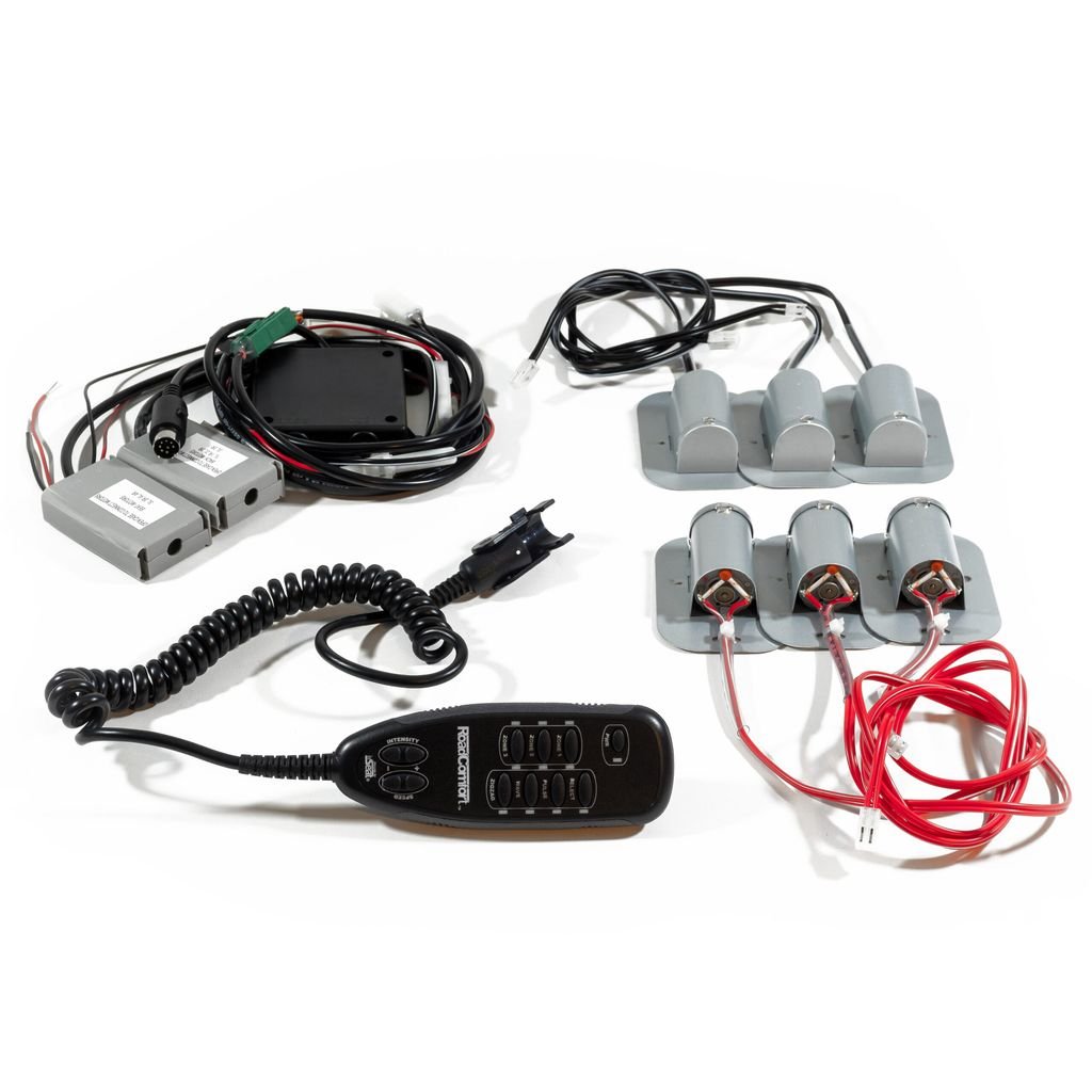Motores eléctricos, cables y control remoto para masajeador de silla